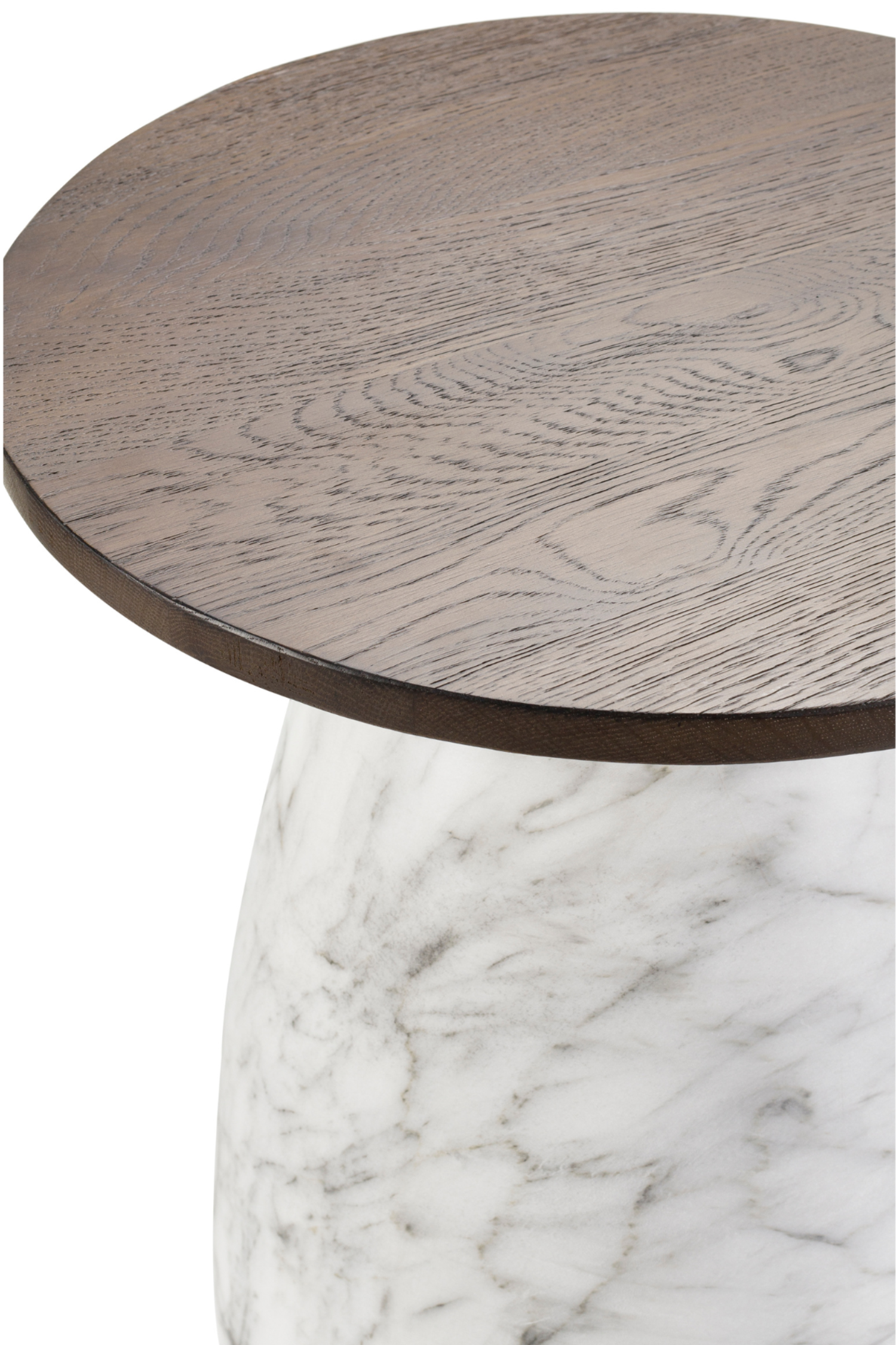 Albatross End Table - White