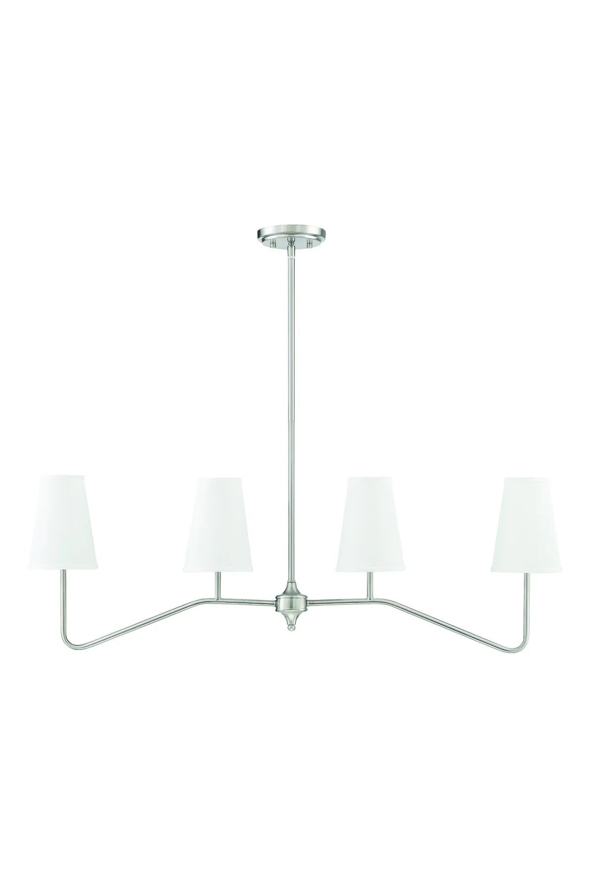 Olana Chandelier - Brushed Nickel