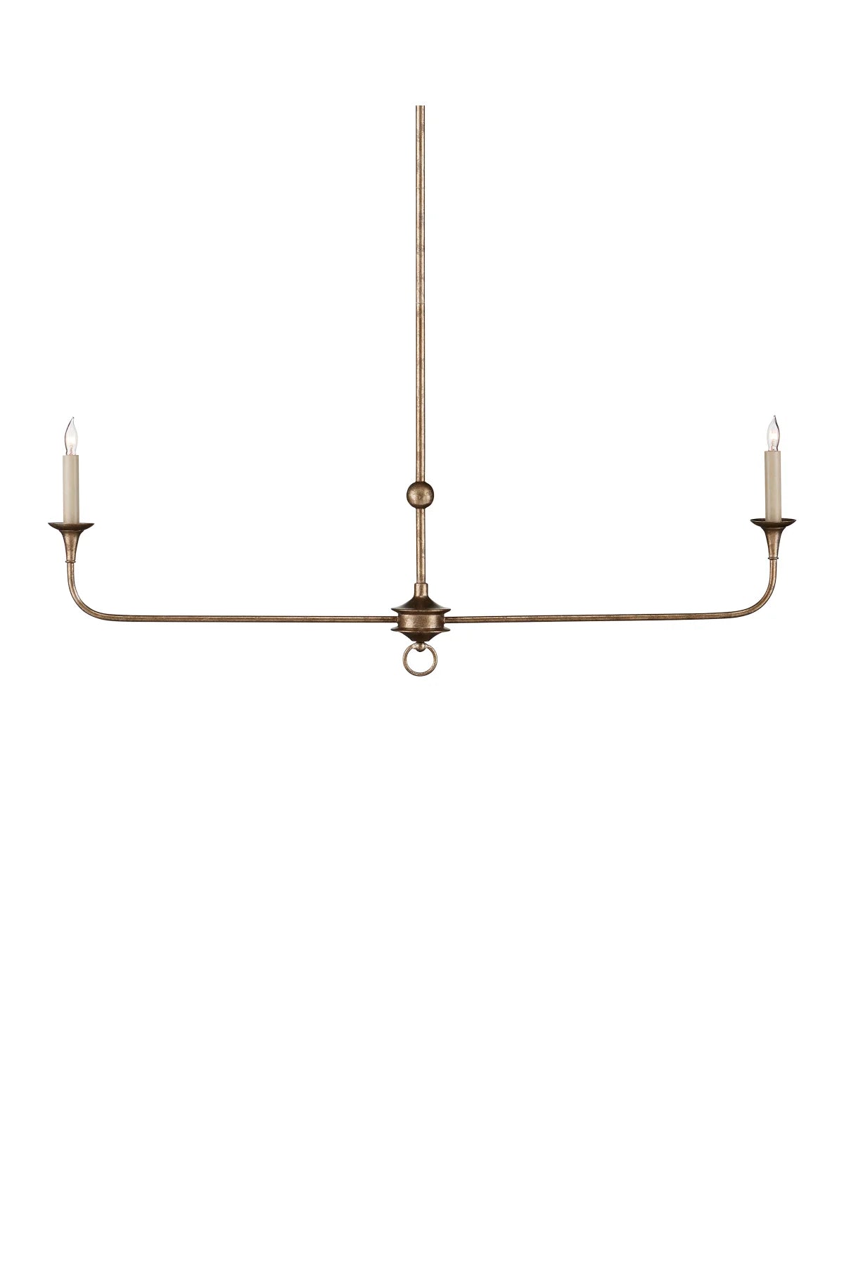 Nottaway Linear Bronze Chandelier