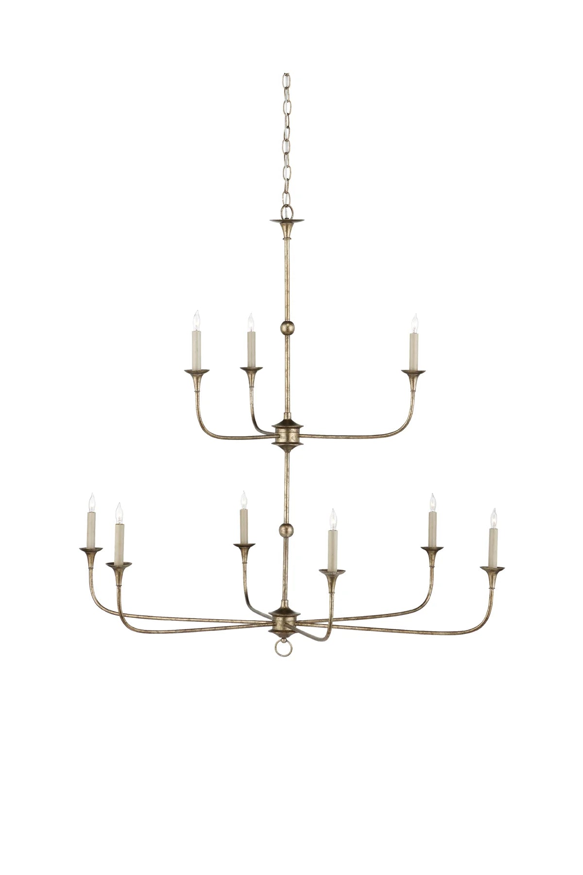 Nottaway Bronze Tiered Chandelier