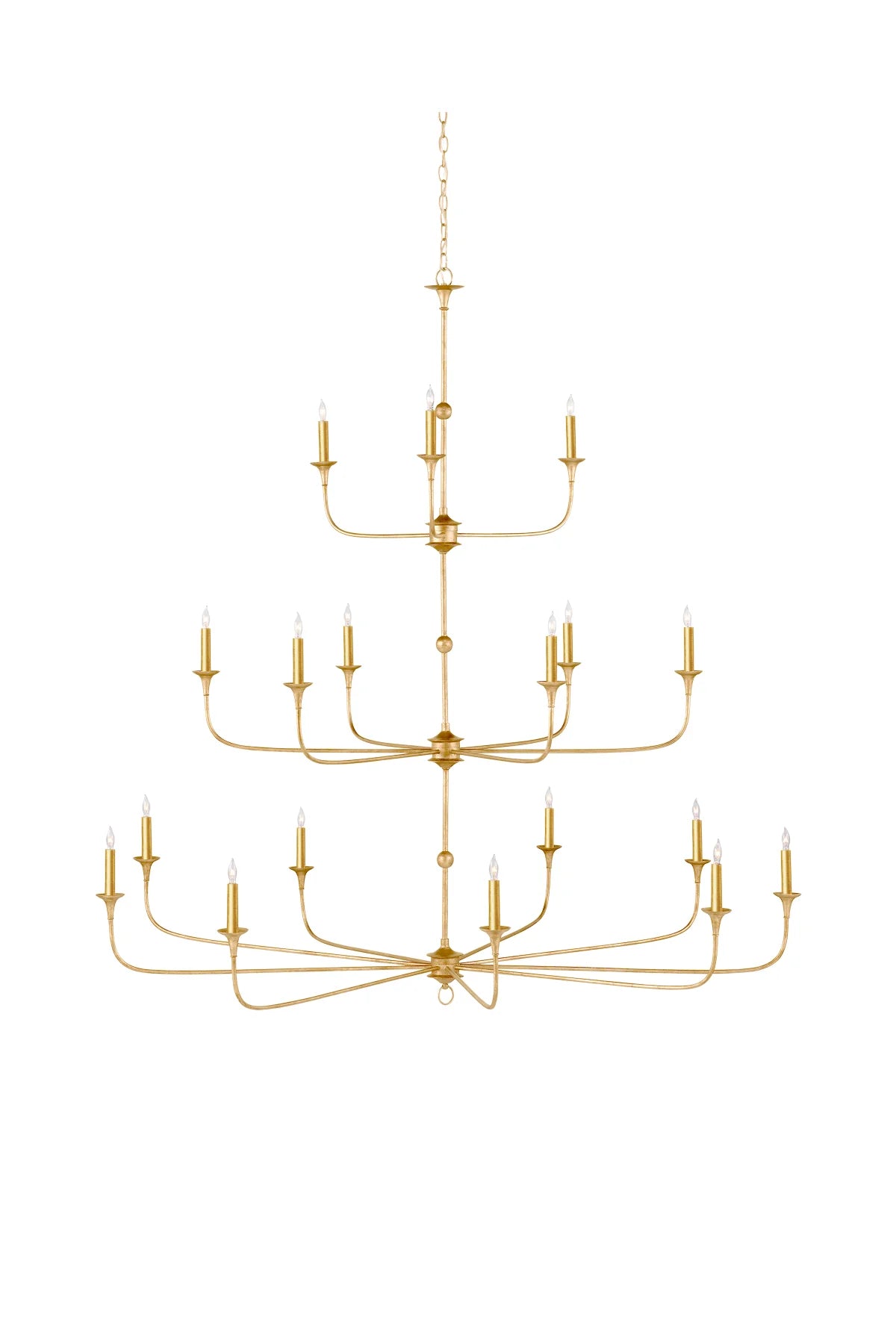 Nottaway Gold Tiered Chandelier