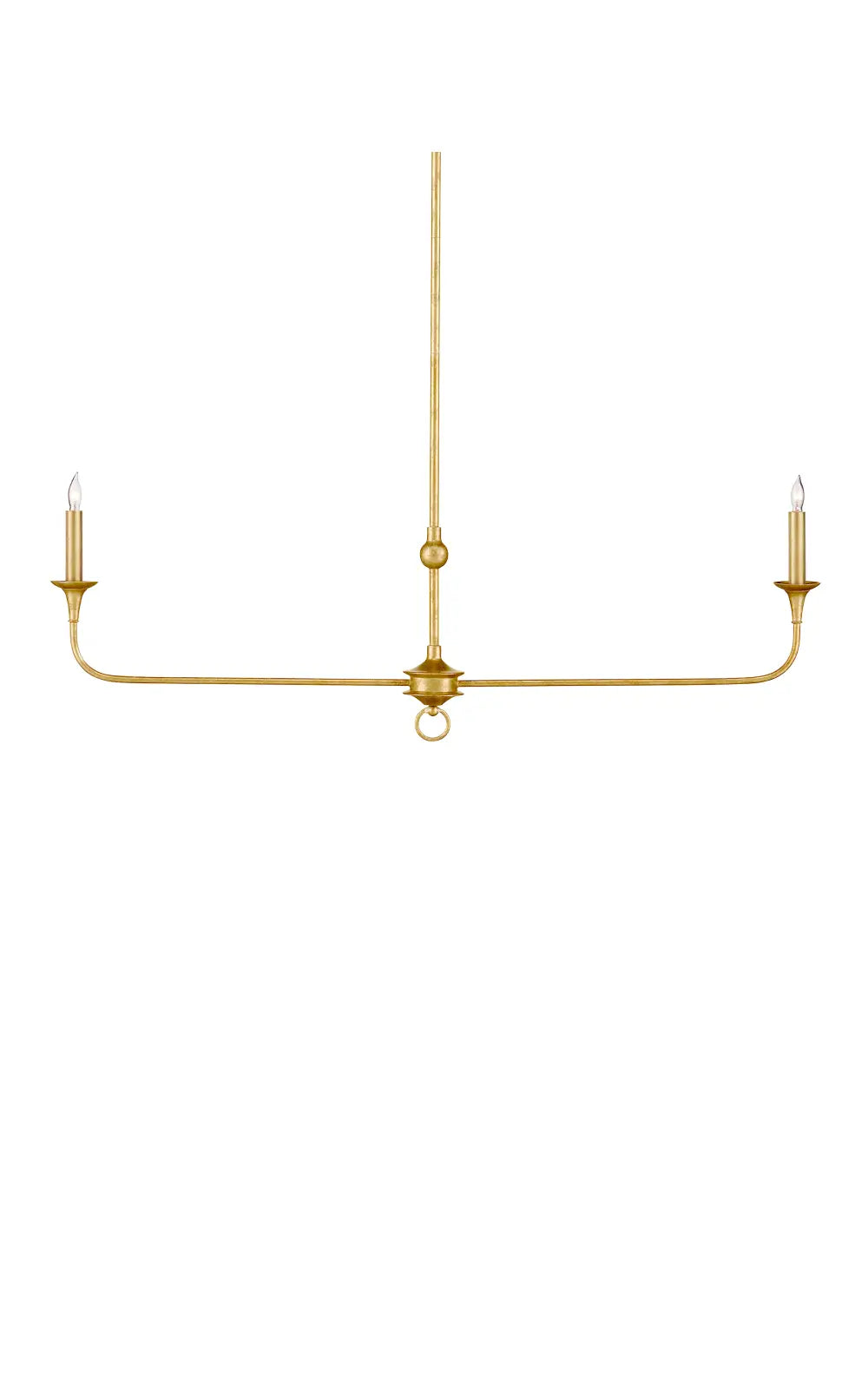 Nottaway Linear Gold Chandelier