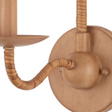 Saxon Single-Light Wall Sconce - 2 Finishes