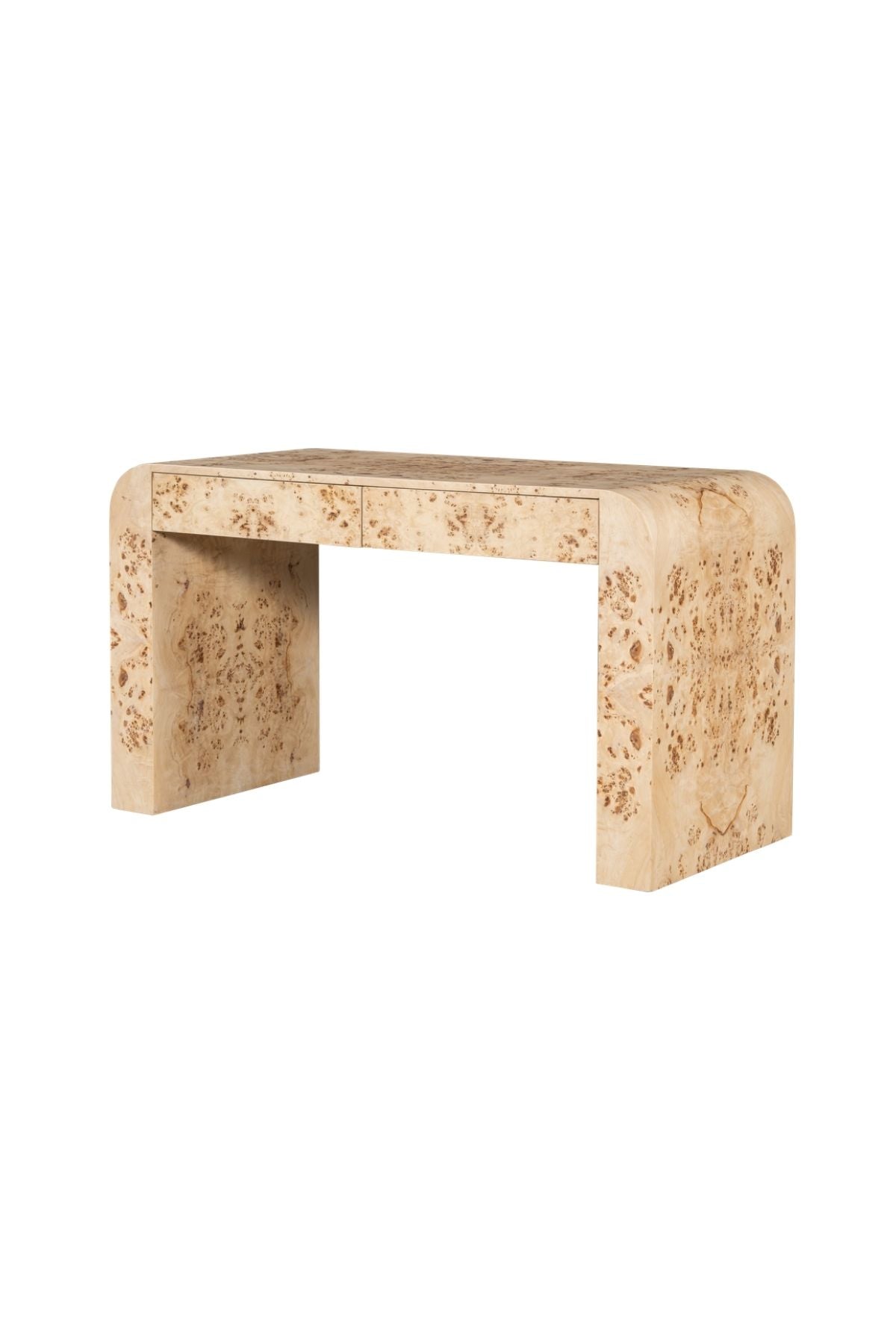 Harbert Console Table - Toasted Burl