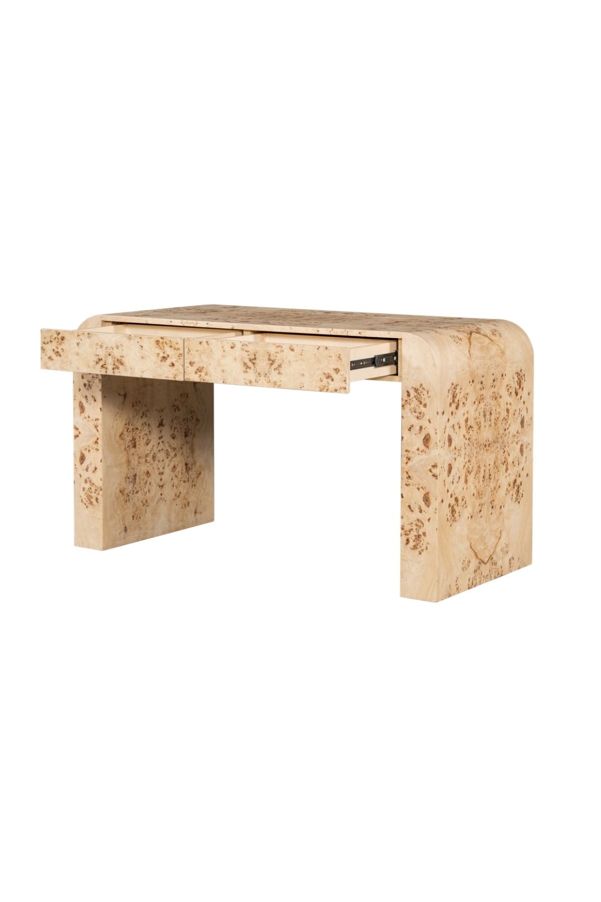 Harbert Console Table - Toasted Burl