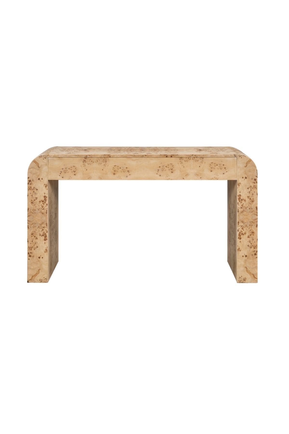 Harbert Console Table - Toasted Burl