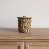 Woven Seagrass Canister Set