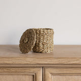 Woven Seagrass Canister Set