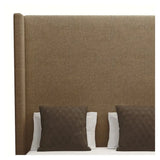 Aylet 87" Upholstered Bed - Performance Brown