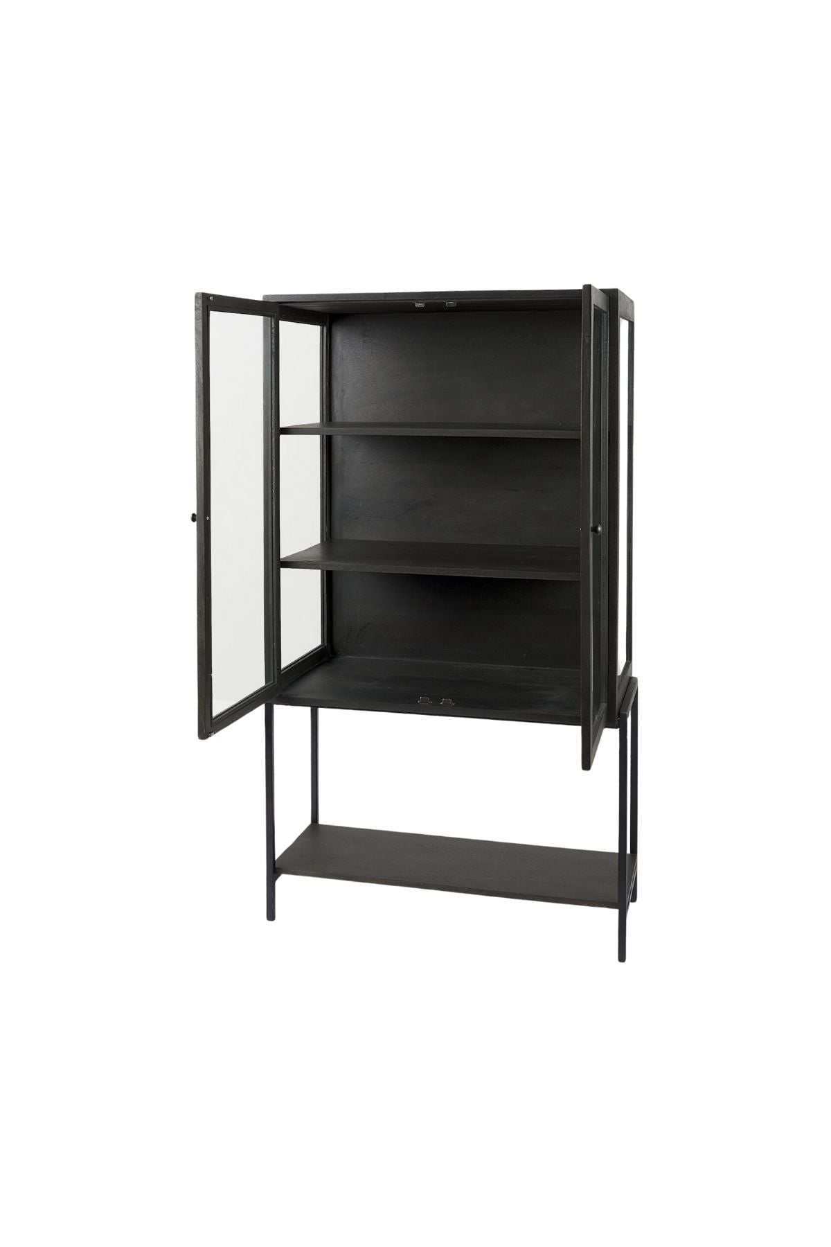 Brently Cabinet- Black