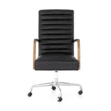 Bryson Channeled Desk Chair - Smoke