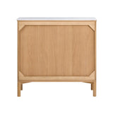 Olive Reeded Cabinet