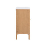 Olive Reeded Cabinet