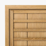 Buddy 3-Door Oak Buffet