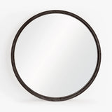 Buddy Round Oak Mirror - 2 Finishes