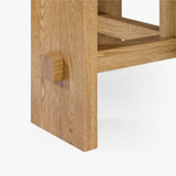 Saguaro Round Oak Dining Table