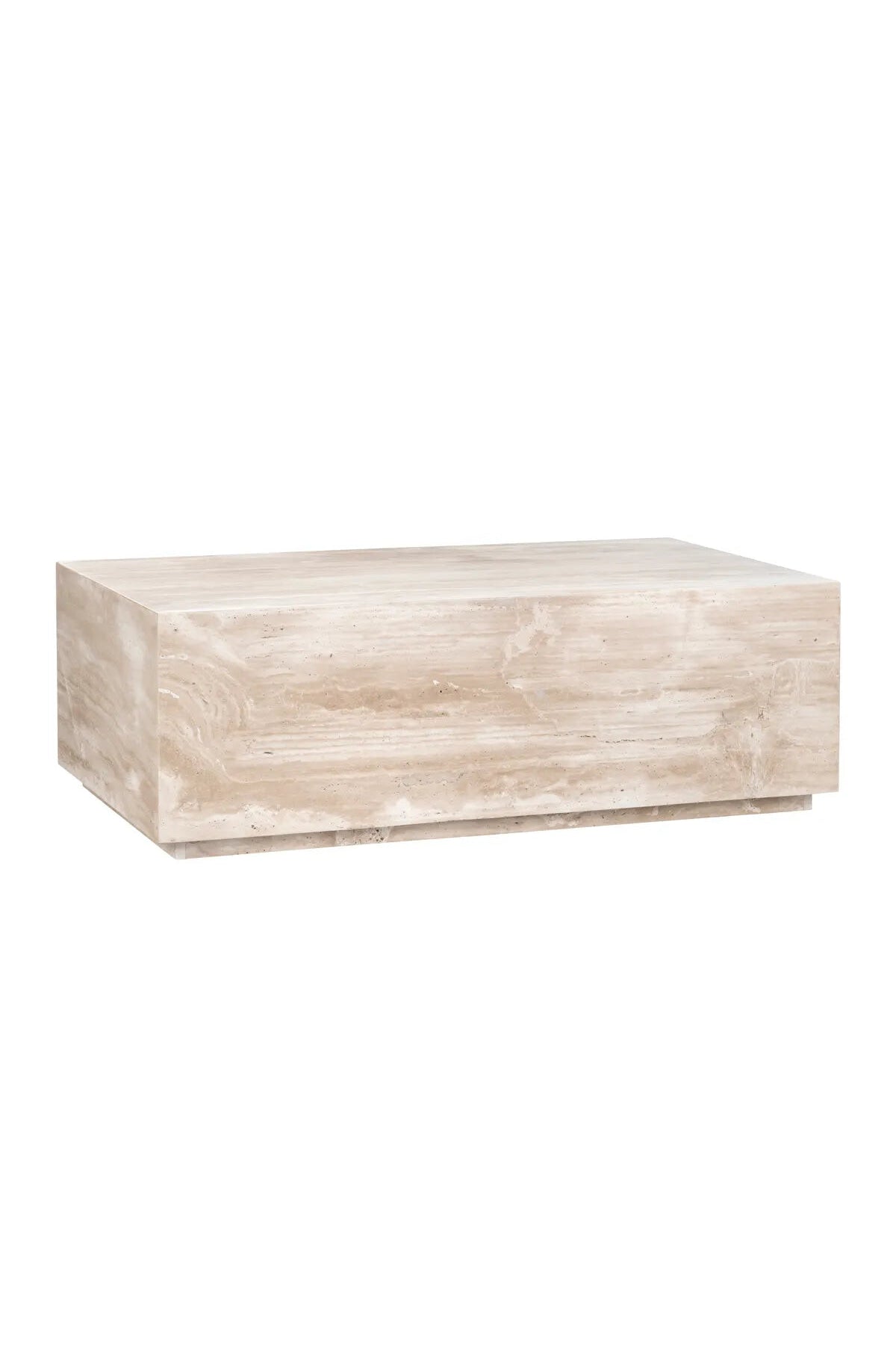 Ashville Travertine Coffee Table