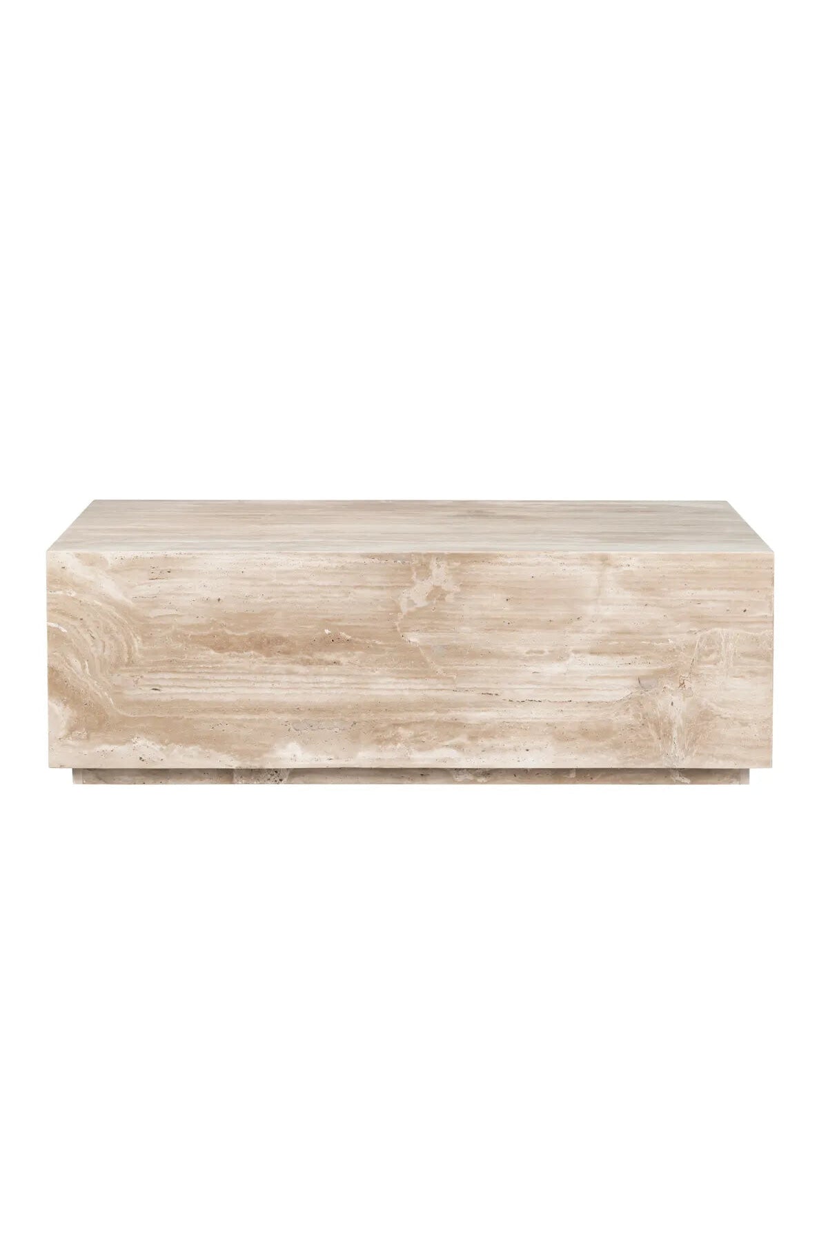 Ashville Travertine Coffee Table