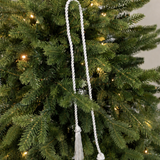 Tassel Ornament - Ivory