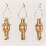 Gold Nutcracker Ornament