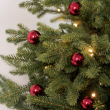 Mini Ornaments - Set of 5 - Dark Red