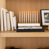 Natural Stone Menorah