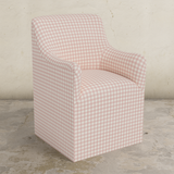 Priya Dining Armchair with Casters