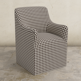 Priya Dining Armchair with Casters