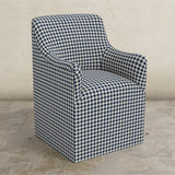 Priya Dining Armchair with Casters