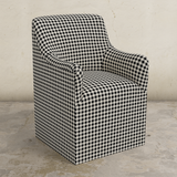 Priya Dining Armchair with Casters