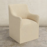 Priya Dining Armchair with Casters