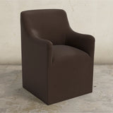 Priya Dining Armchair with Casters