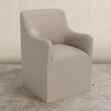 Priya Dining Armchair with Casters