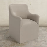 Priya Dining Armchair with Casters