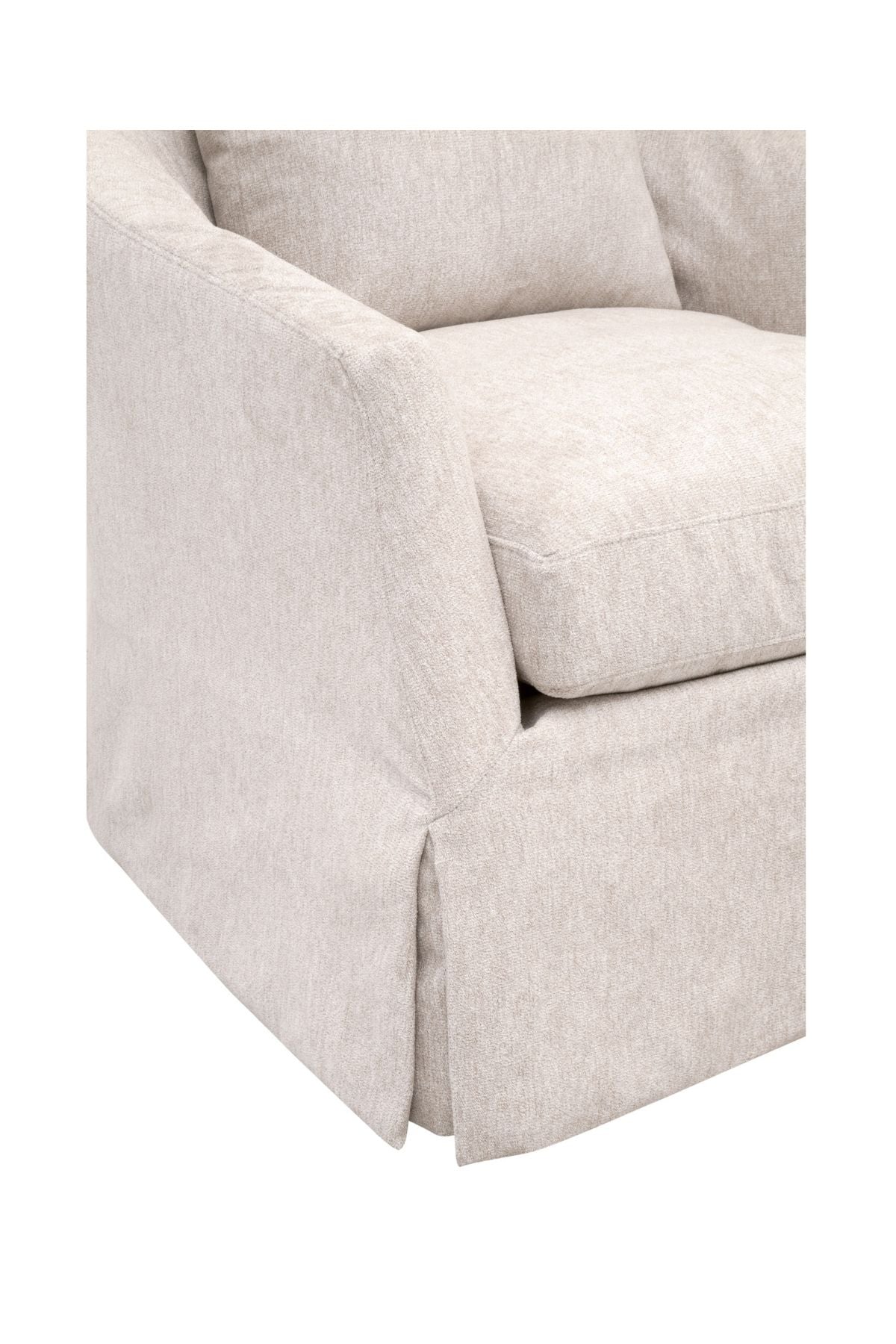 Crestwood Slipcover Swivel Club Chair