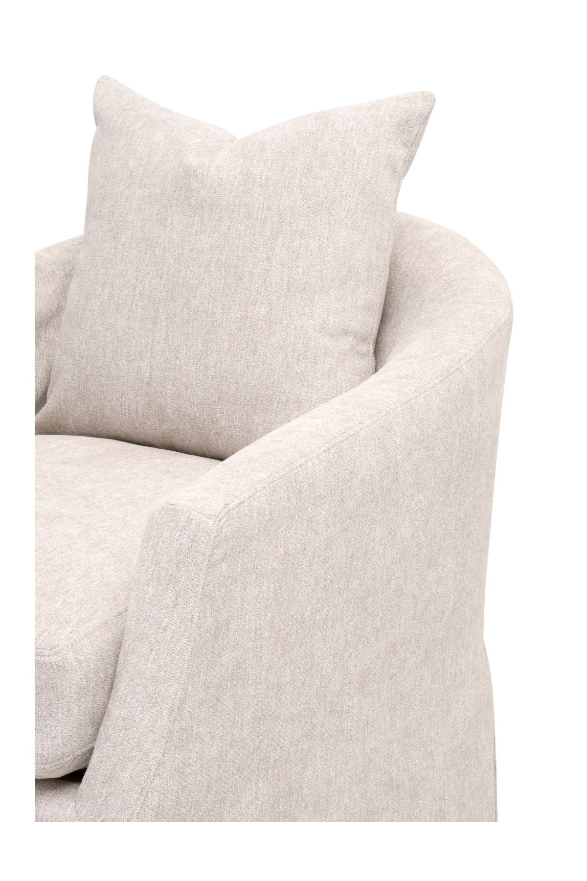 Crestwood Slipcover Swivel Club Chair