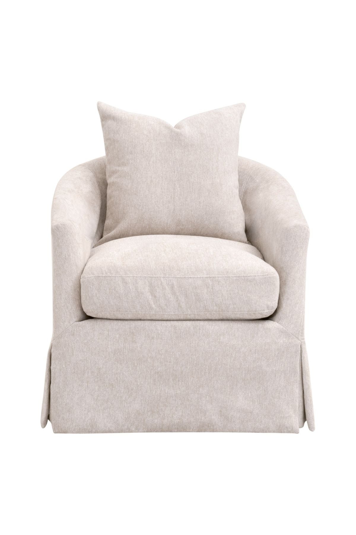 Crestwood Slipcover Swivel Club Chair