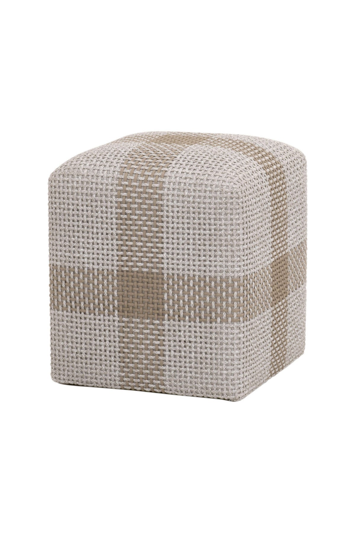 Cole Accent Cube - Taupe
