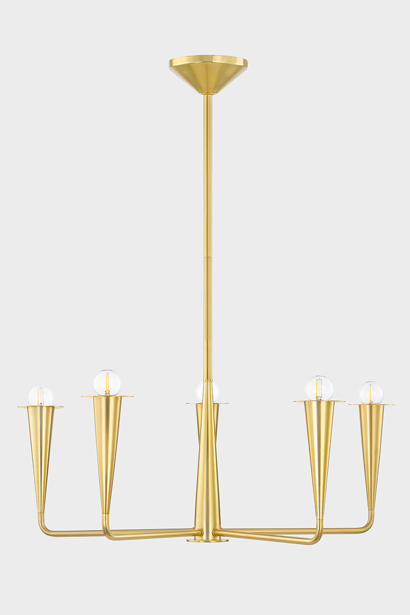 Danna 5-Light Chandelier - 2 Finishes