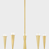Danna 5-Light Chandelier - 2 Finishes