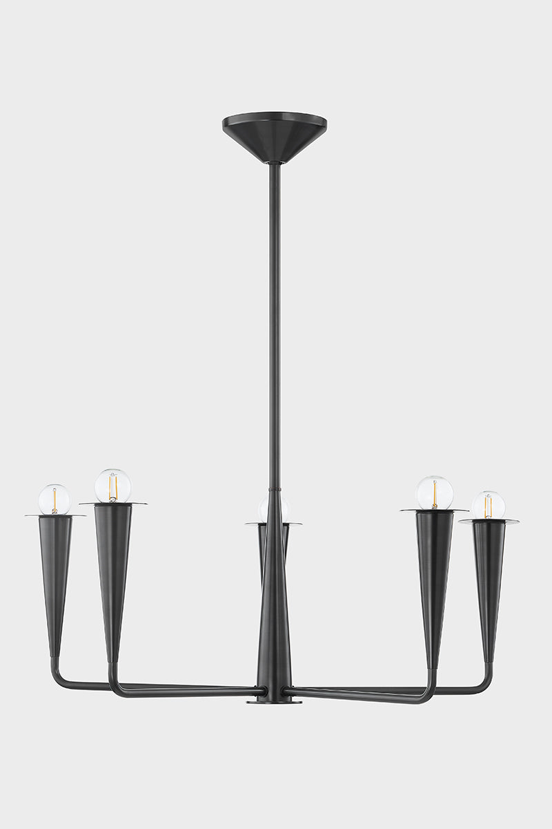 Danna 5-Light Chandelier - 2 Finishes