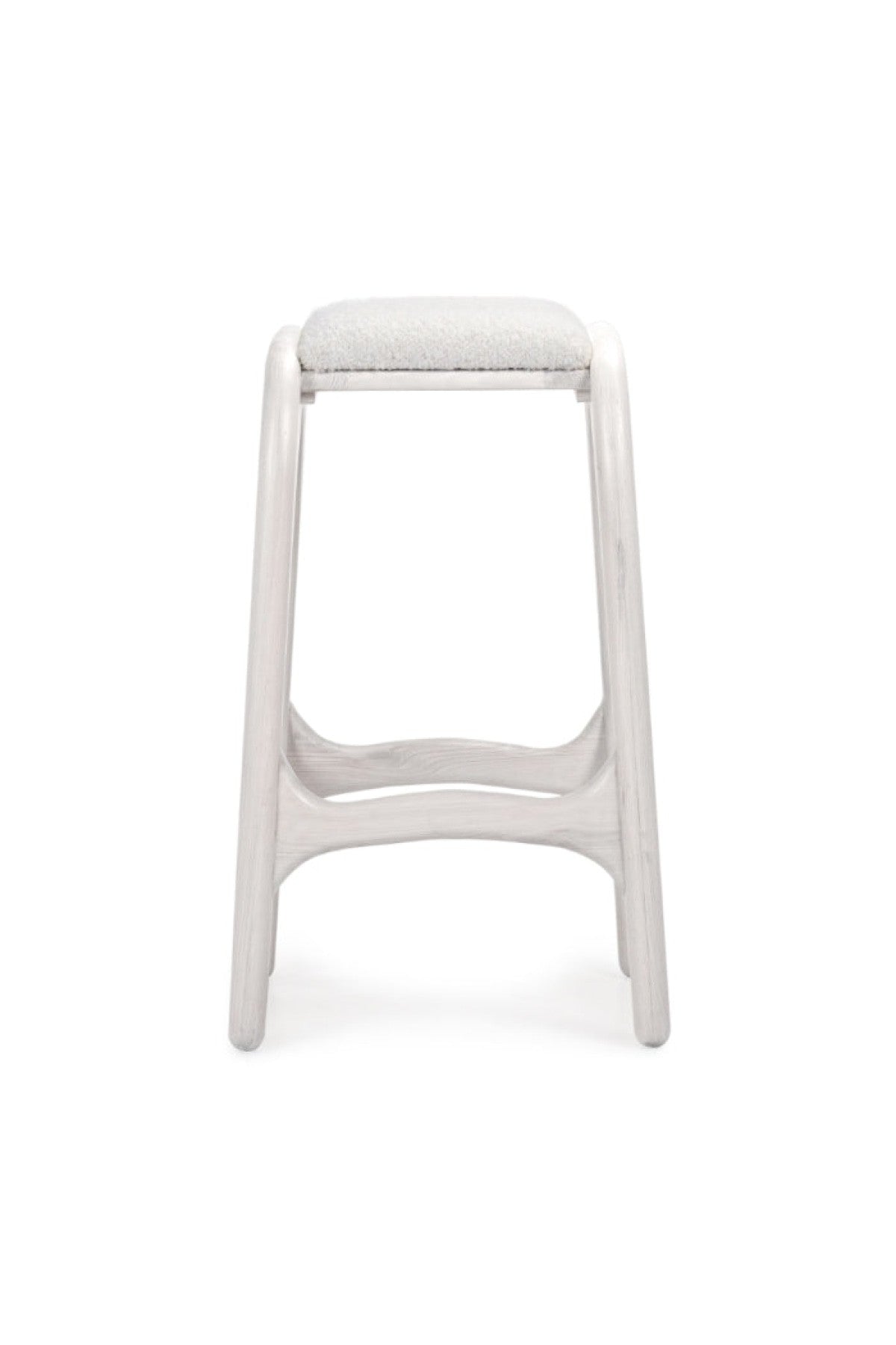 Nest Stool - White Wash