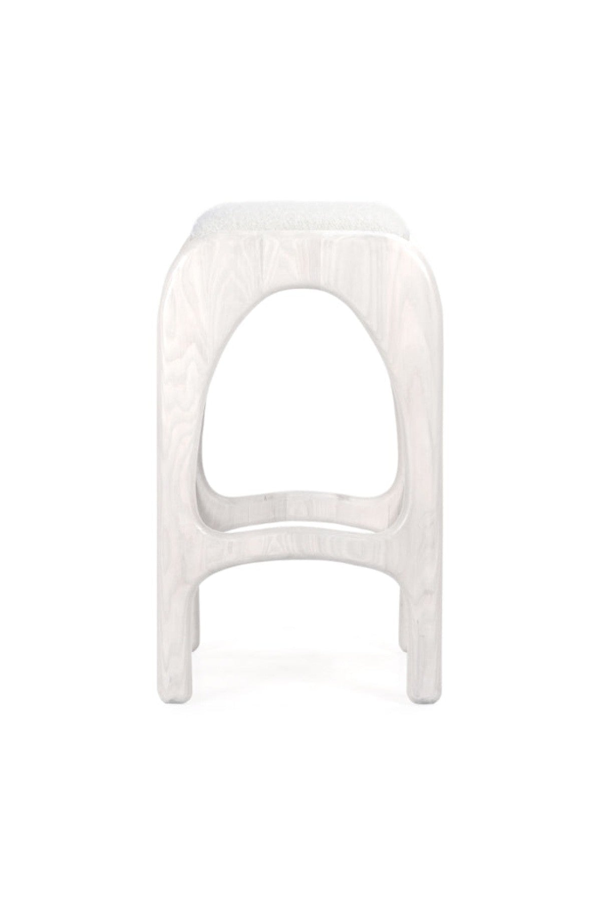 Nest Stool - White Wash