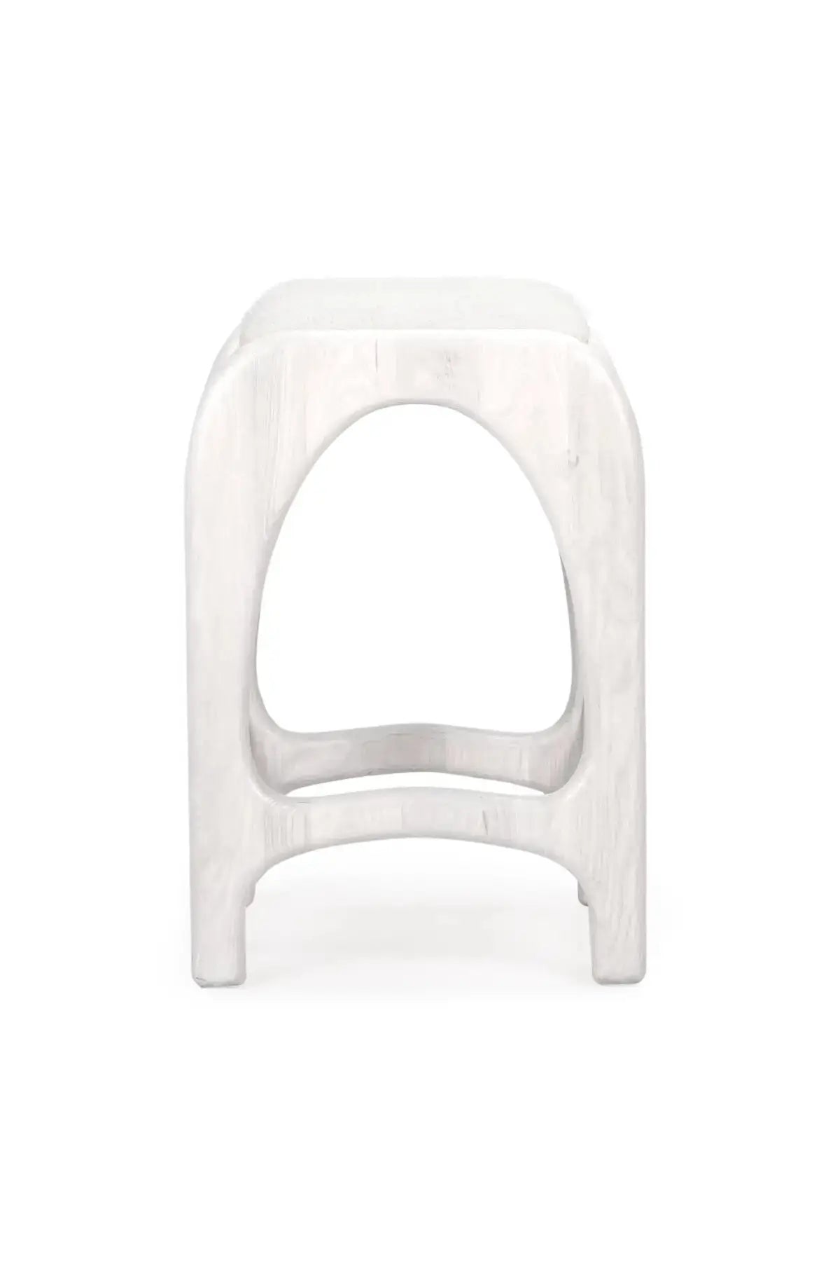 Luna Counter Stool - White Wash