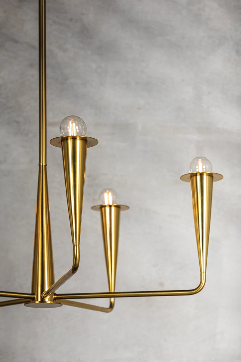 Danna 5-Light Chandelier - 2 Finishes