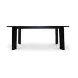 Delta Oval Outdoor Dining Table - Black