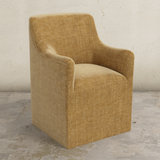 Priya Dining Armchair with Casters