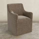 Priya Dining Armchair with Casters