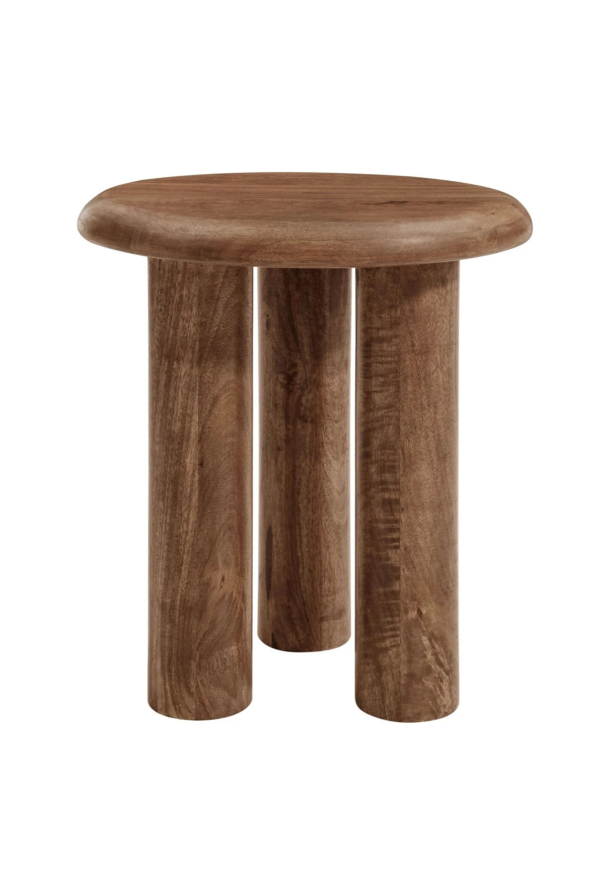 Mavina Mango Wood Side Table - 2 Colors
