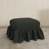 Edith Ruffle Ottoman
